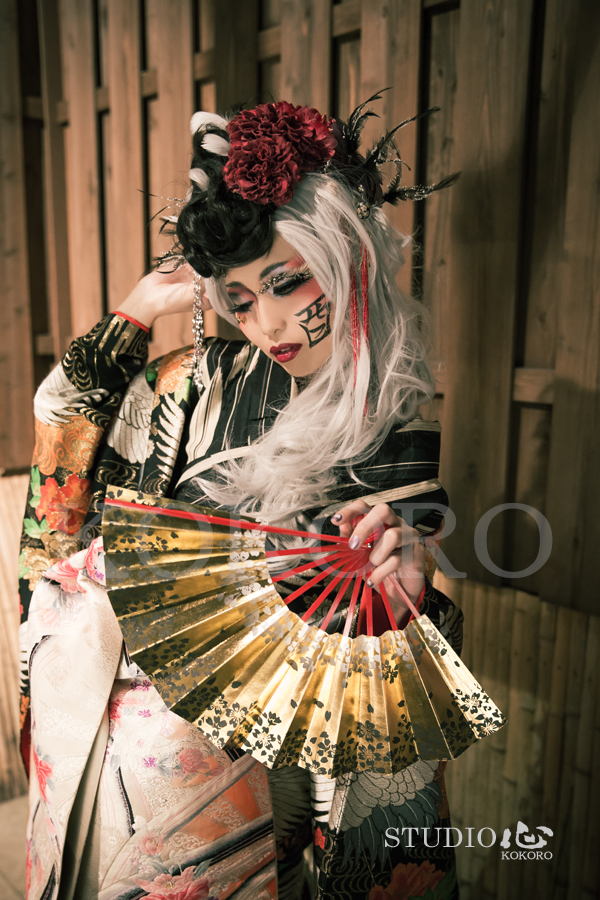 京都 嵐山 花魁 体験 着物 化粧 ヘアメイク