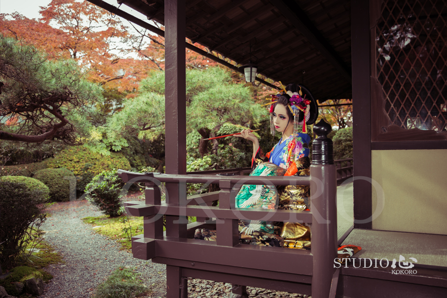京都 花魁 体験 写真 カメラ 撮影 着物 レンタル 化粧 メイク ヘアメイク 旅行 観光