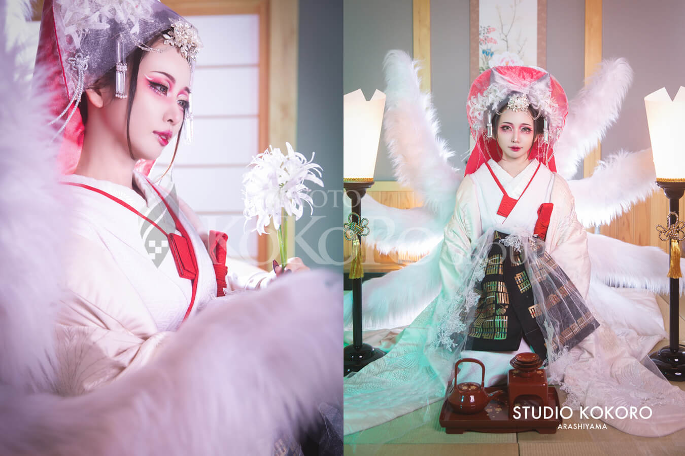 京都着物 妖怪 コスプレ