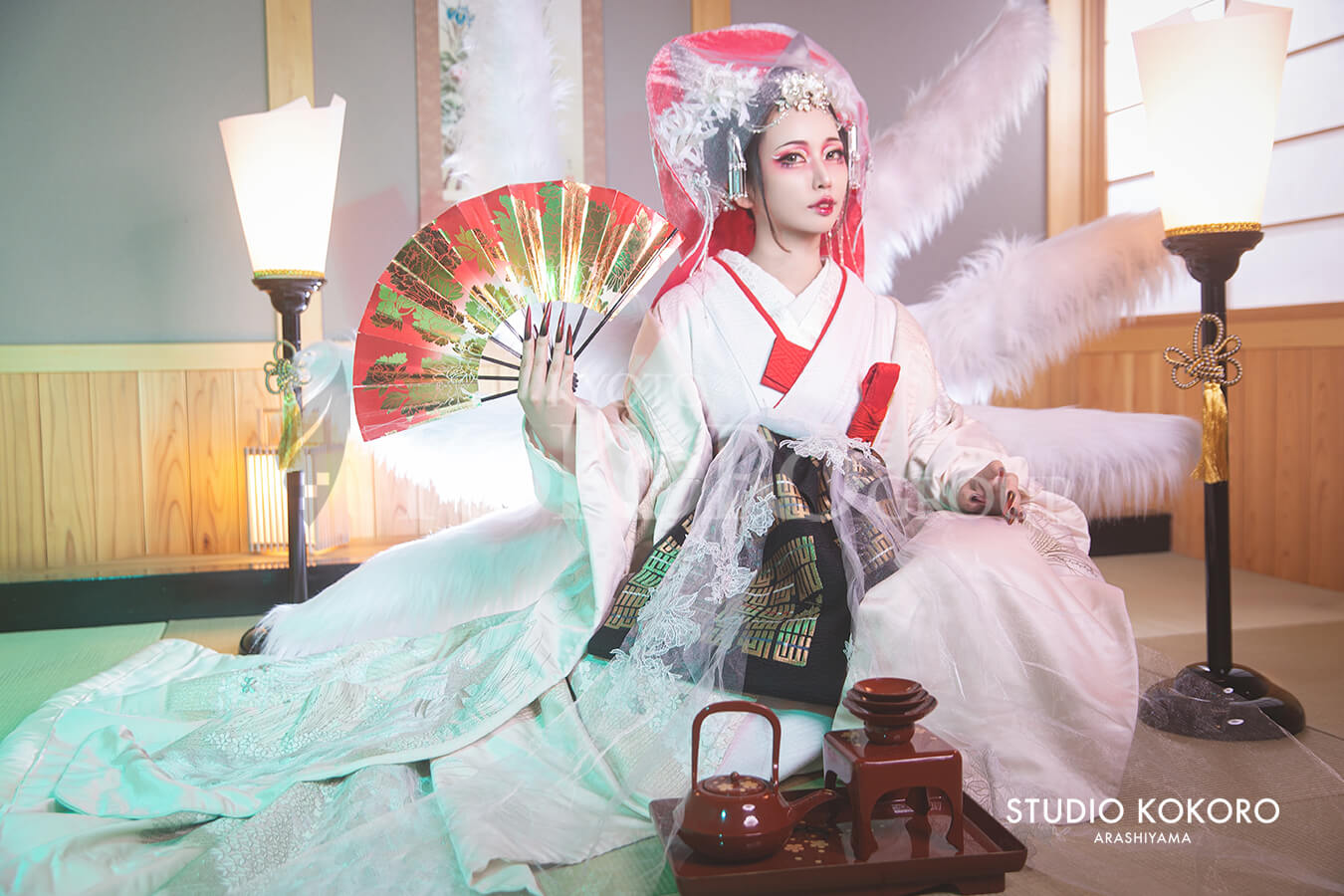 京都着物 妖怪 コスプレ