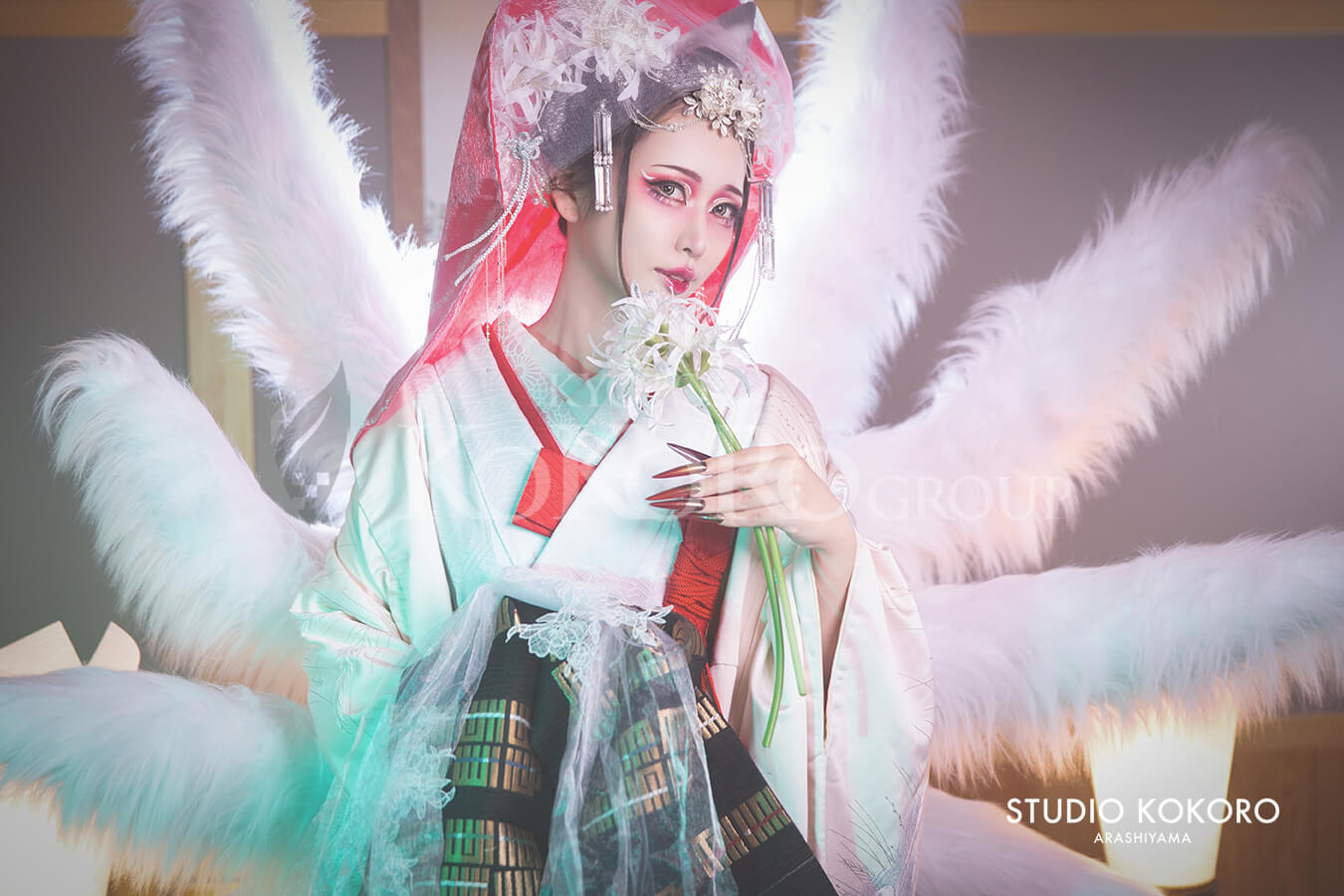 京都着物 妖怪 コスプレ