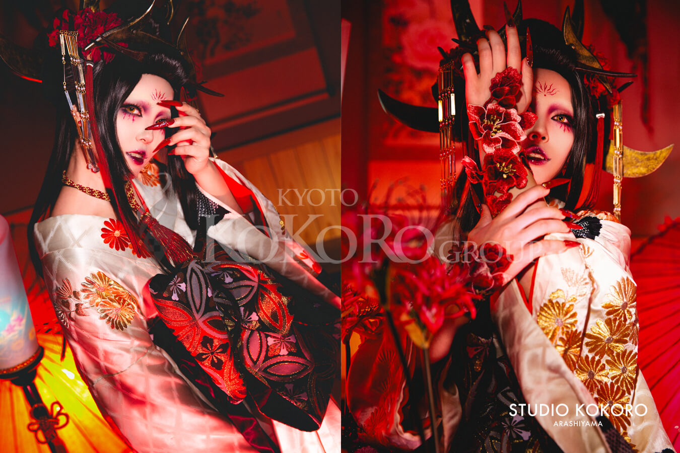 京都着物 妖怪 コスプレ