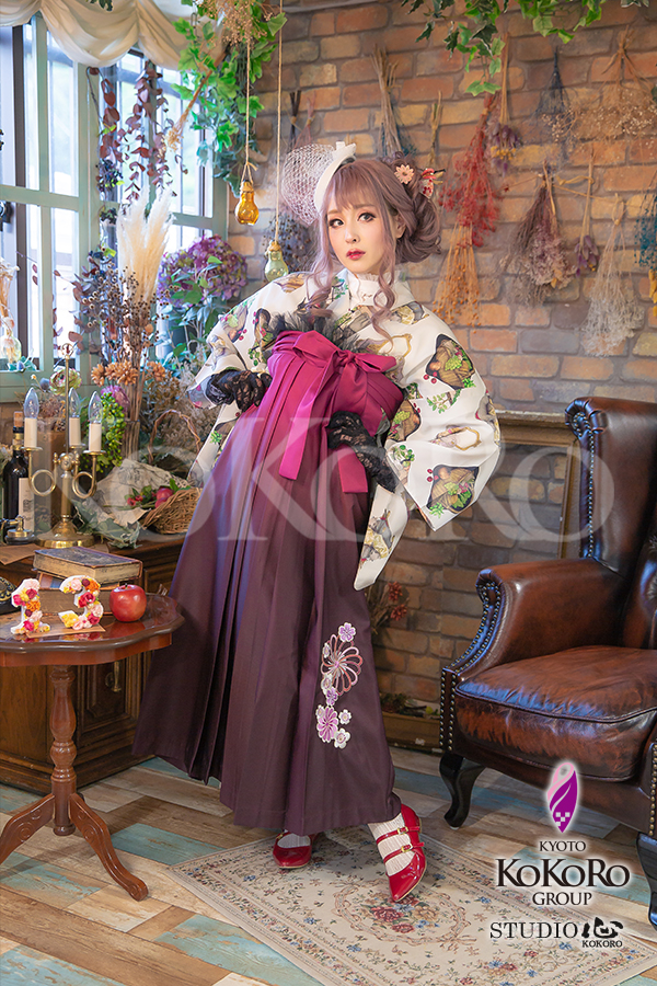 Kokohime Newスタイル 袴ver ブログ 舞妓体験 花魁体験 Studio心
