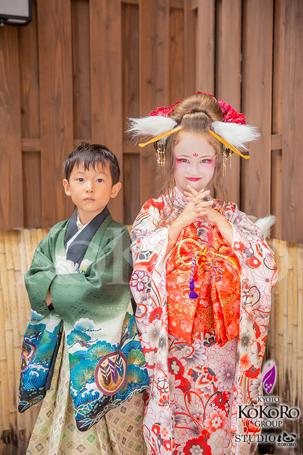 こどもプランの新登場 子狐プラン ブログ 舞妓体験 花魁体験 Studio心