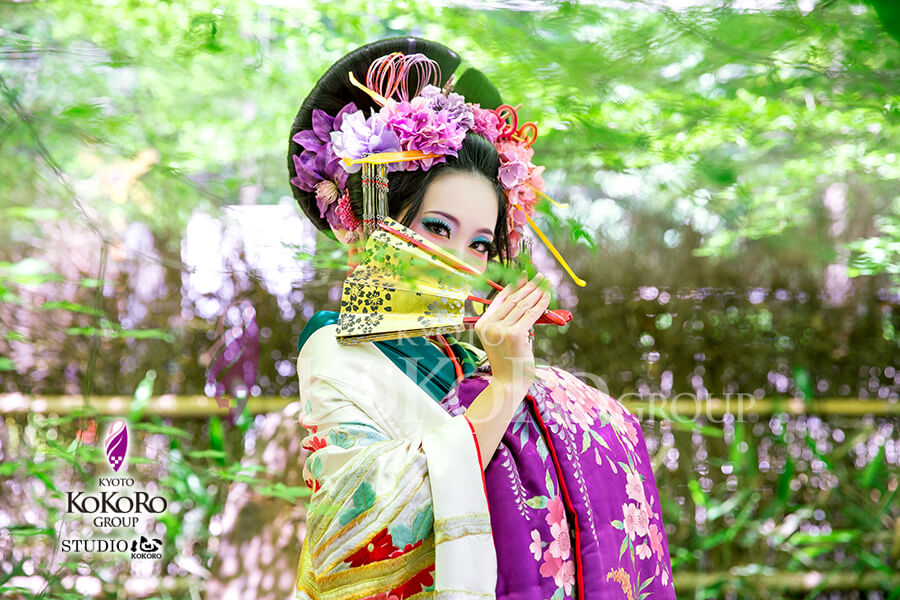 紫陽花や帷子時の薄浅黄 ブログ 舞妓体験 花魁体験 Studio心