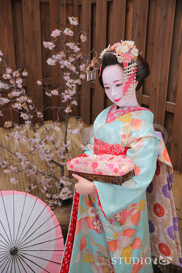 ふんわり可愛い舞妓さん まどか様 ほのか様編 ブログ 舞妓体験 花魁体験 Studio心