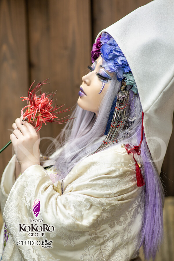 儚く美しい 藤の花アート ブログ 舞妓体験 花魁体験 Studio心