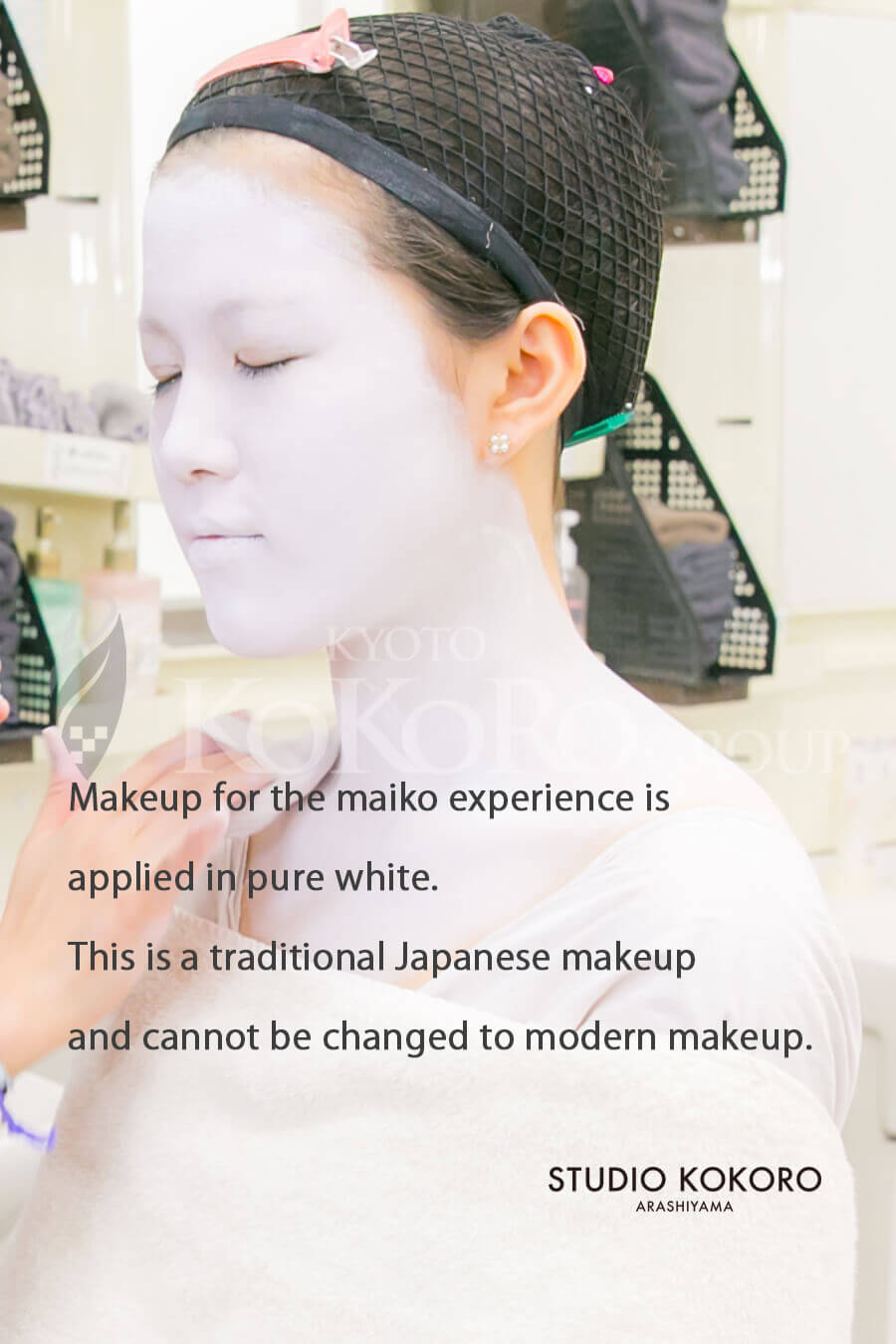 Maiko experience make up