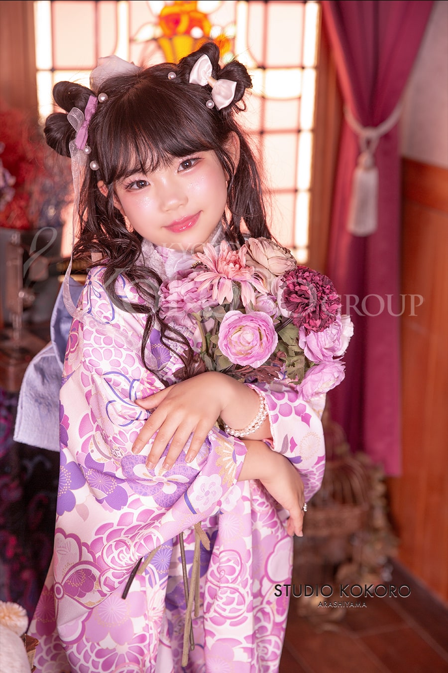 着物　子供　写真