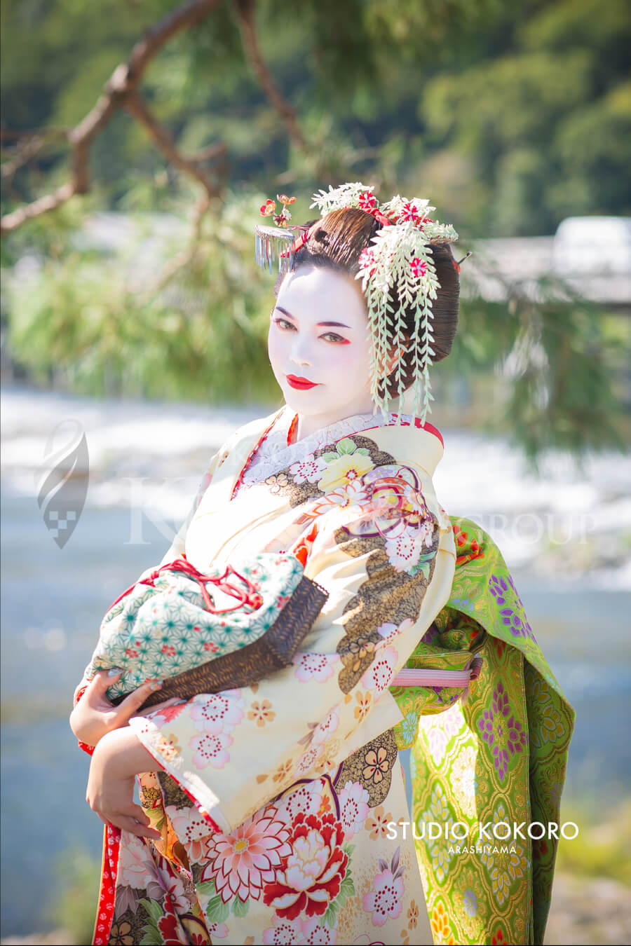 舞妓さんと芸妓さん | スタジオ心 嵐山 