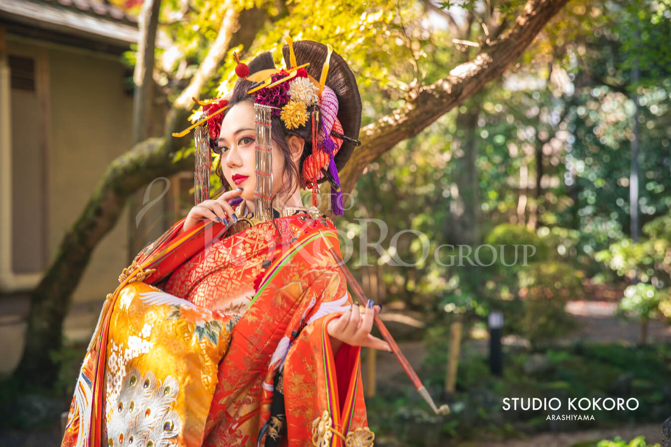 ゆめsaku 単衣“優しい風と優美な花々の薫りで笑う此処だけの新たな季節”訪問着 h-115 夢に夢見る心地なり花の籠 | スタジオ心 嵐山