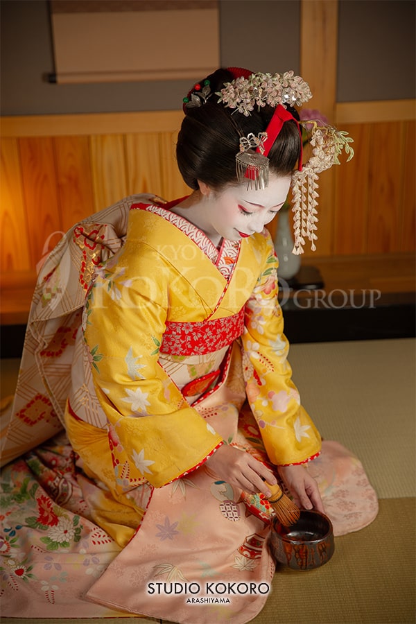 舞妓体験の作例