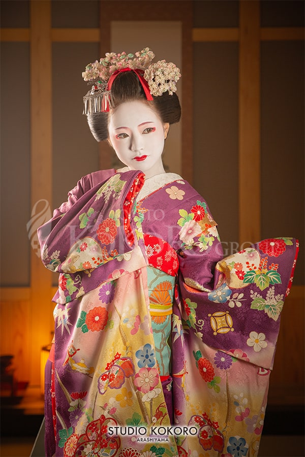 舞妓体験の作例
