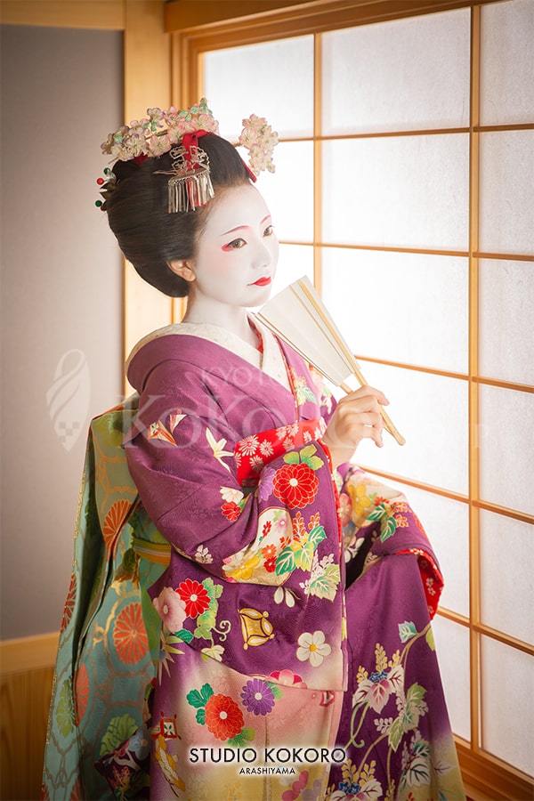 舞妓体験の作例