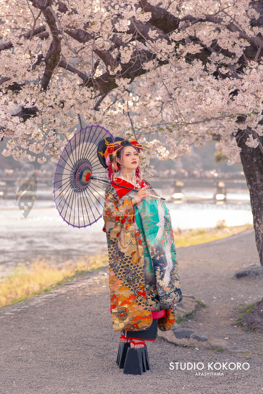 桜と花魁