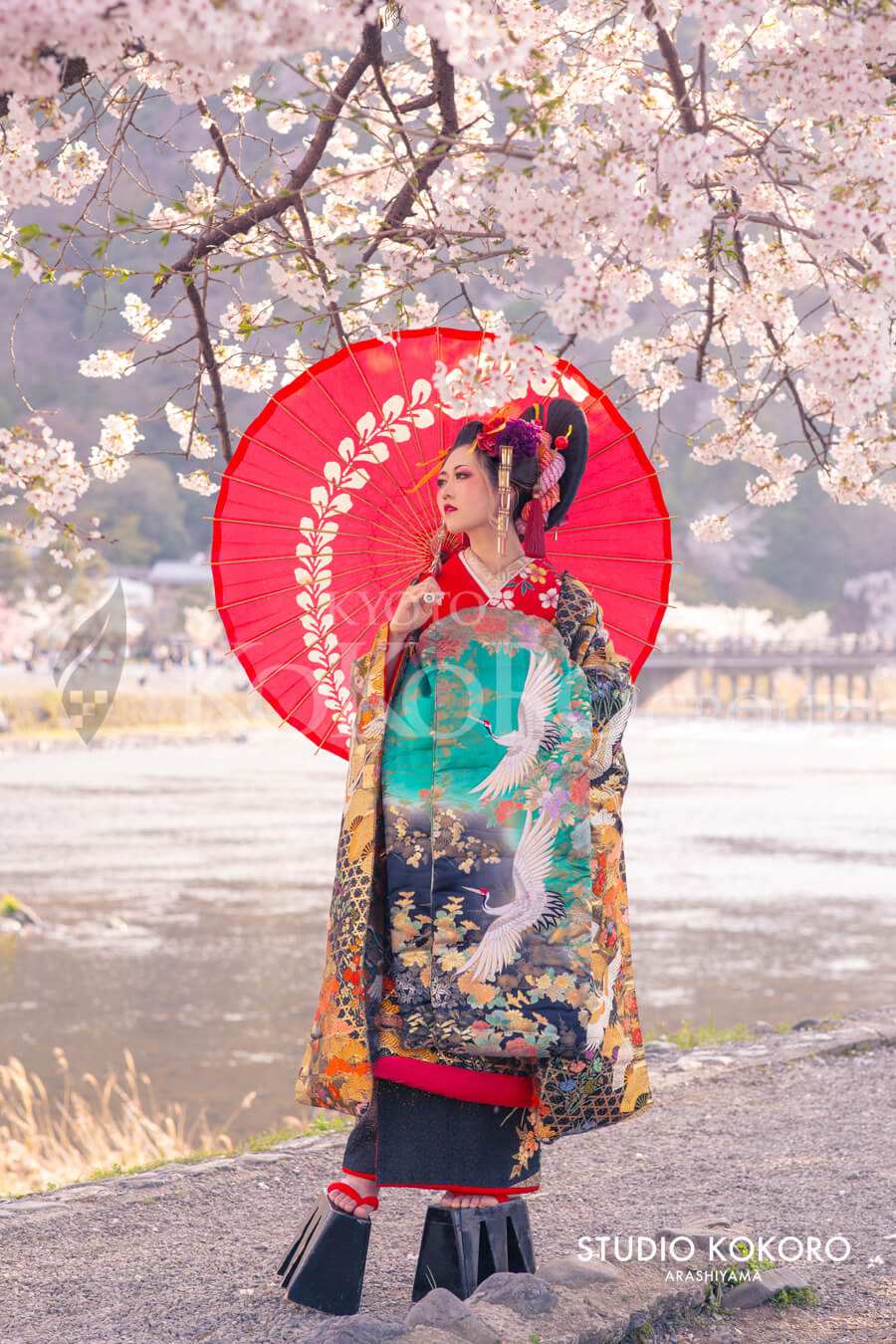 桜と花魁