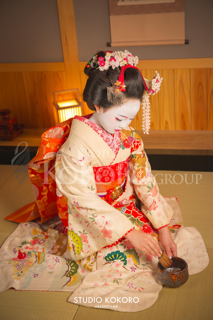舞妓体験で十三参り