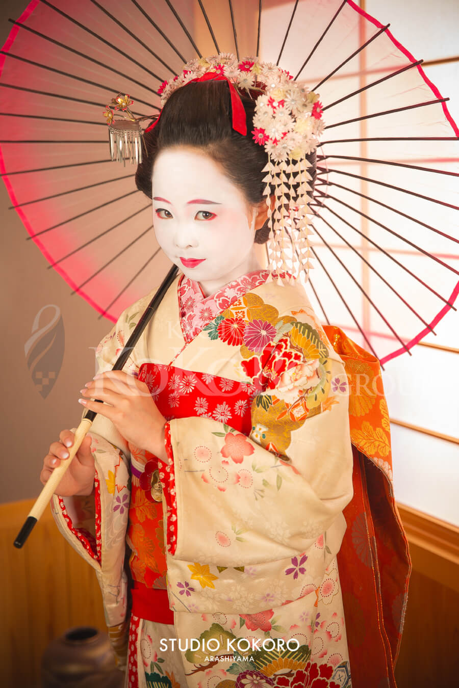 舞妓体験で十三参り