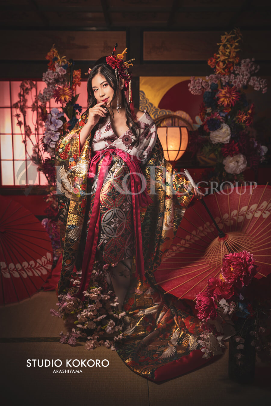 花魁体験　月下美人プラン