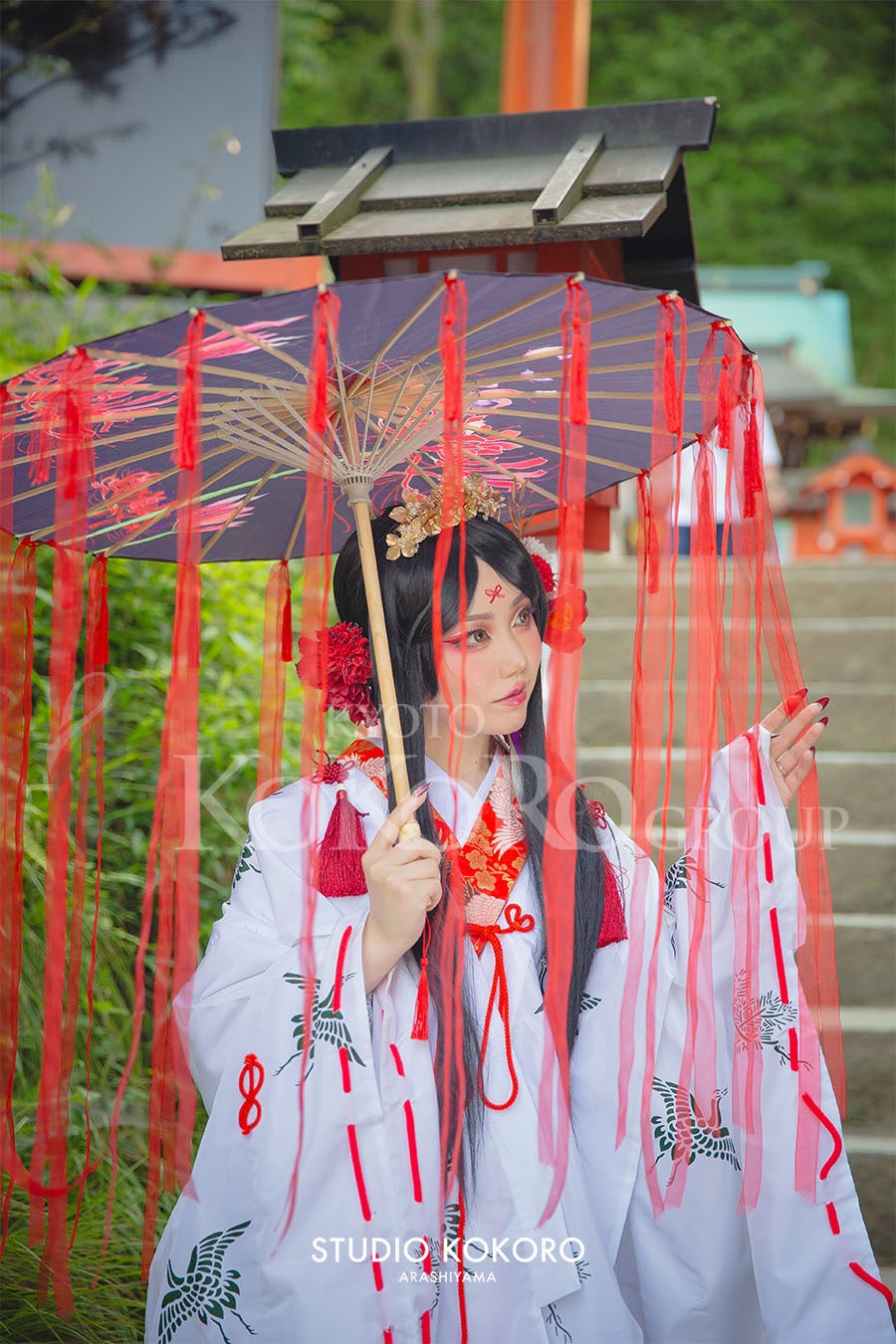神社撮影　嵐山