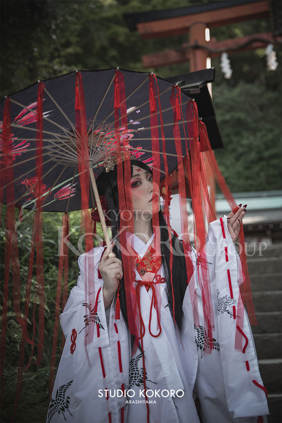 神社撮影　嵐山