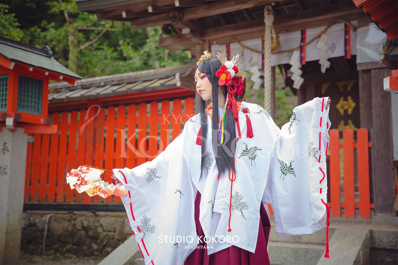 神社撮影　嵐山