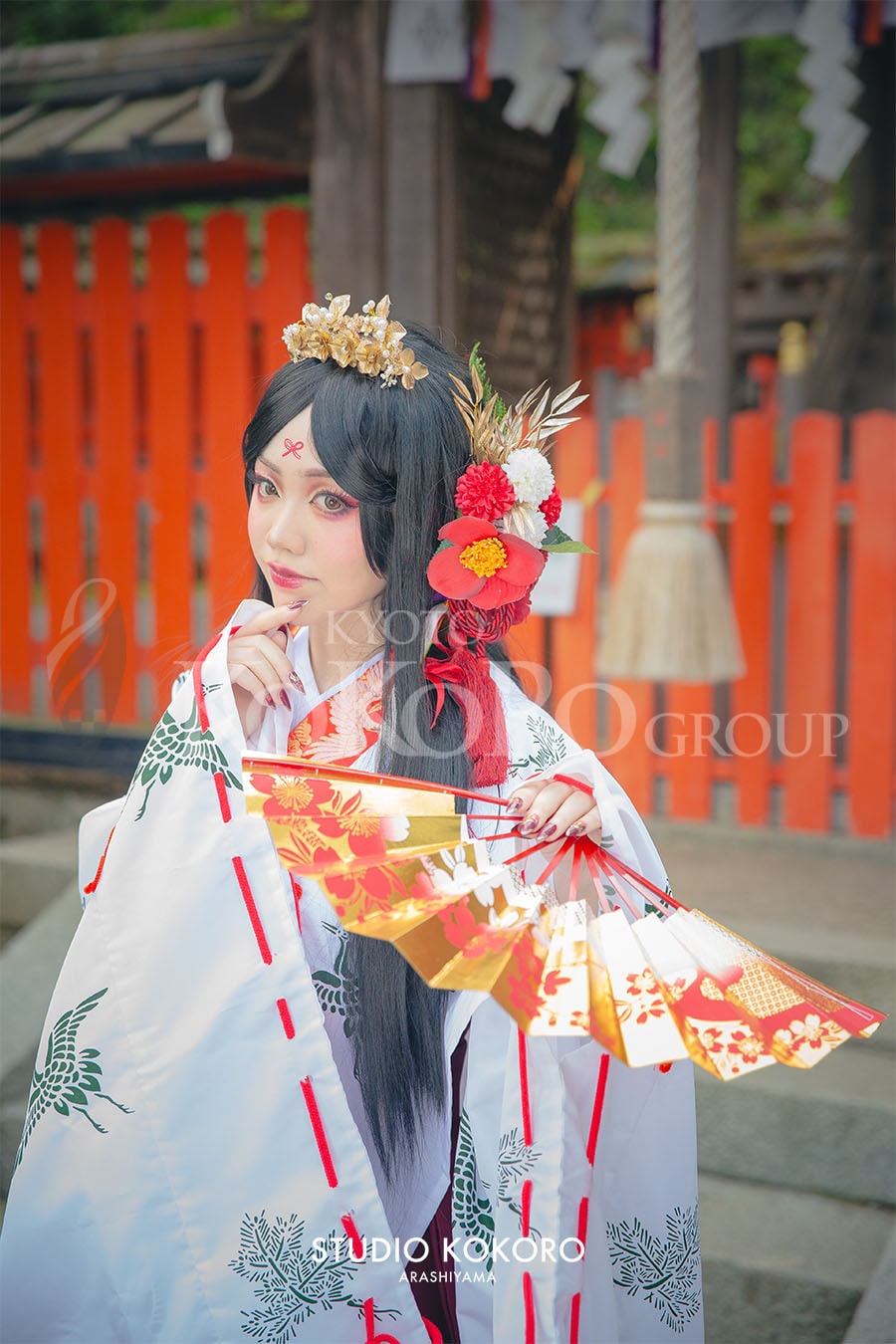 神社撮影　嵐山