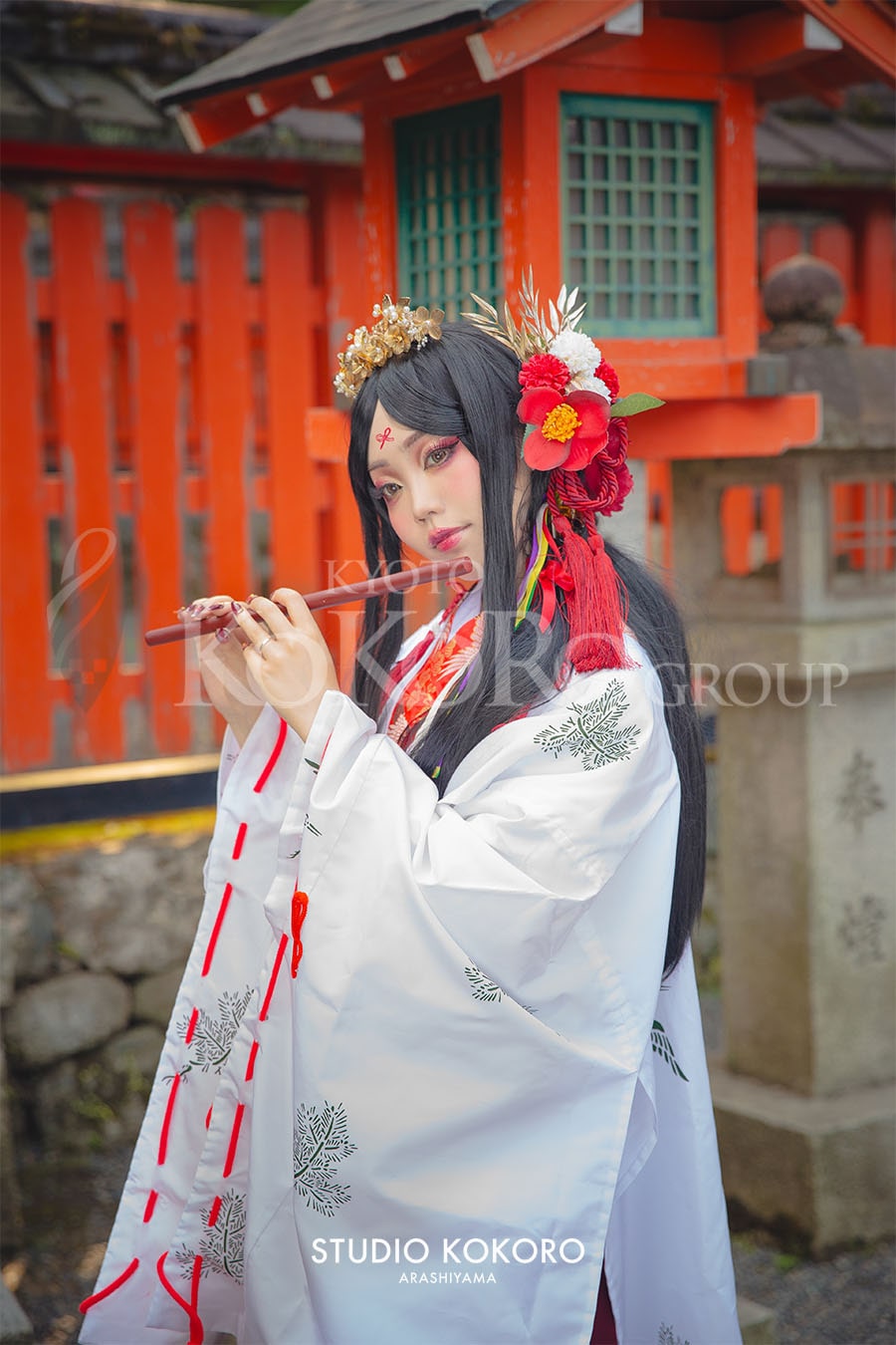 神社撮影　嵐山