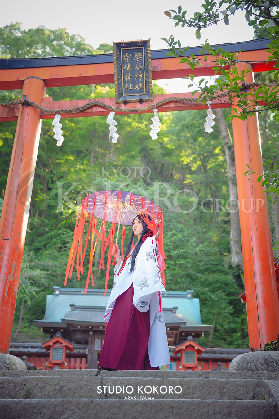 神社撮影　嵐山