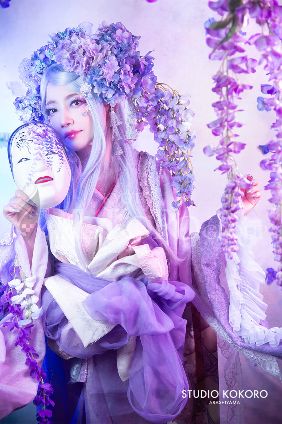 葵姫とお面
