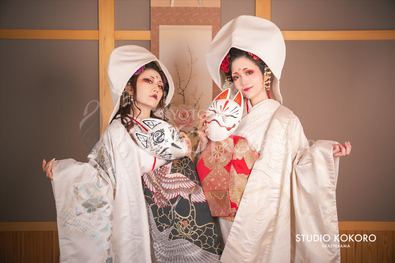 Le Rouge et le Noir～狐の嫁入り~ | スタジオ心 嵐山 | STUDIO KOKORO