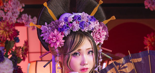関西　嵐山　花魁体験　