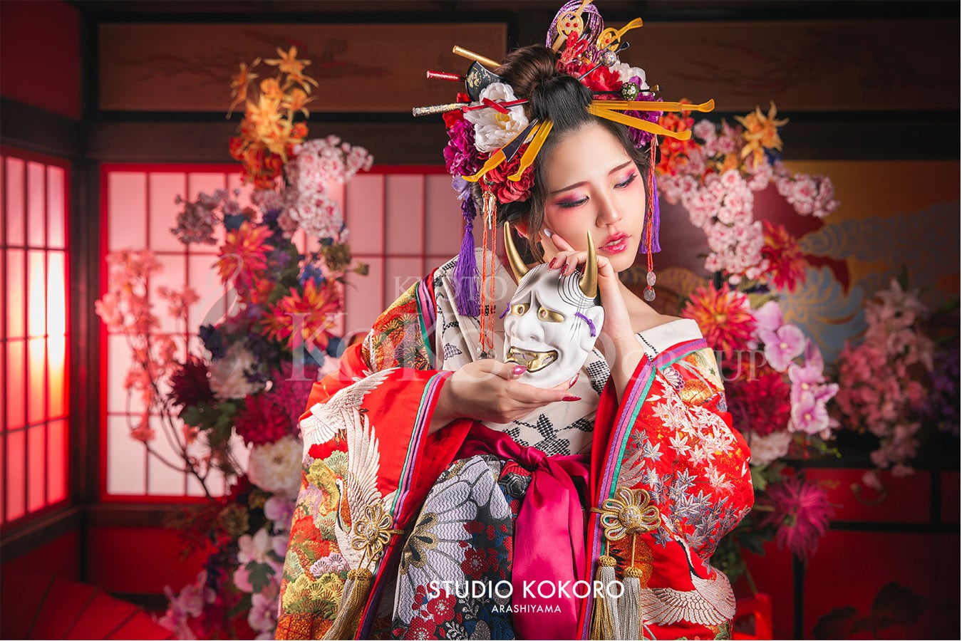 花魁体験　京都　嵐山