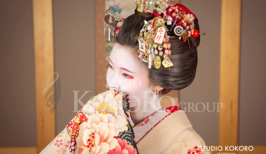 舞妓さんの花かんざし