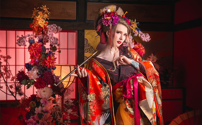 京都　花魁体験