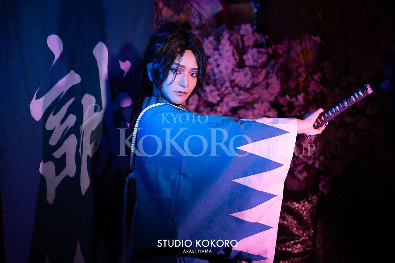 新選組　コスプレ　嵐山