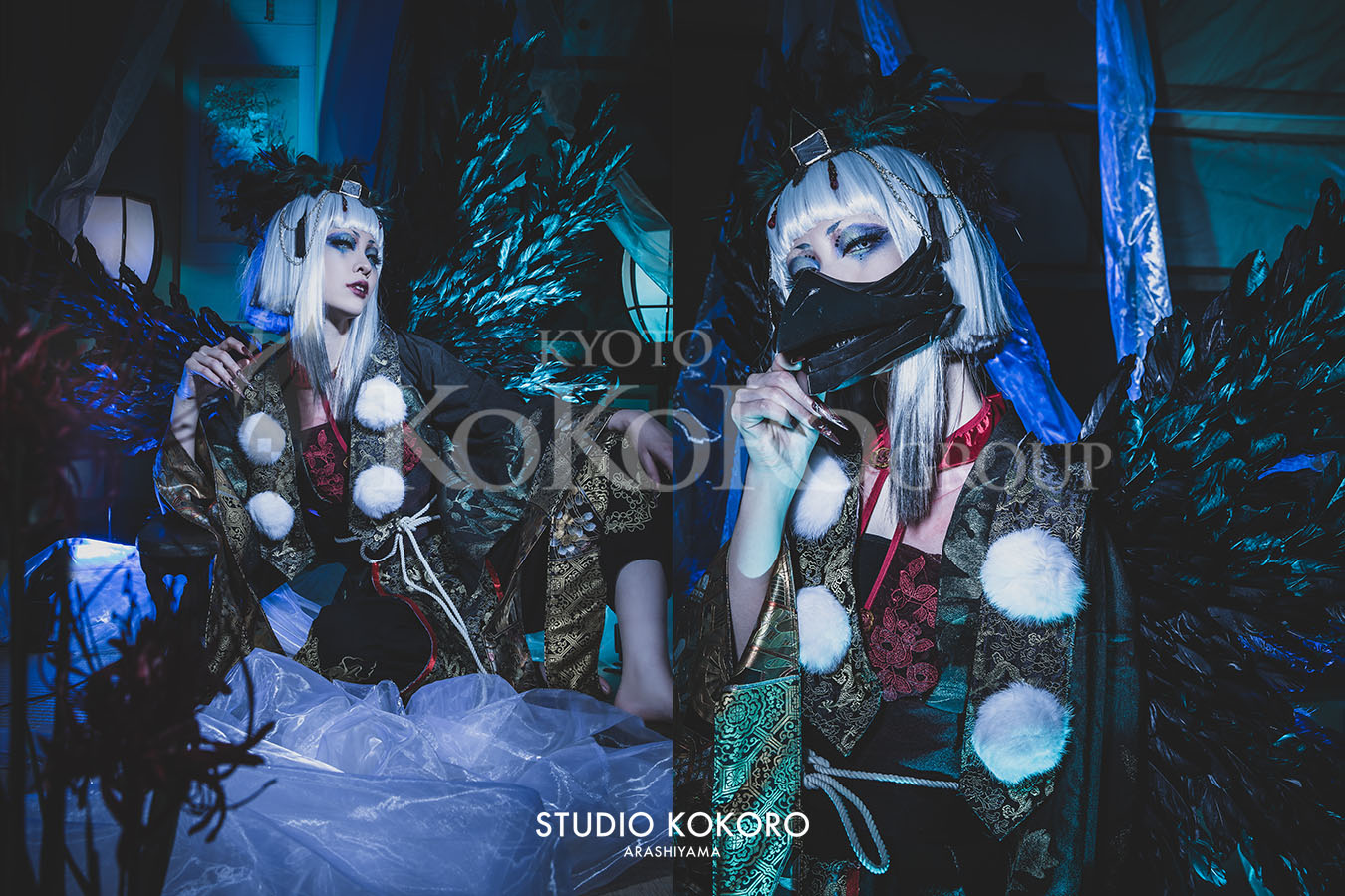 妖怪　コスプレ撮影　嵐山