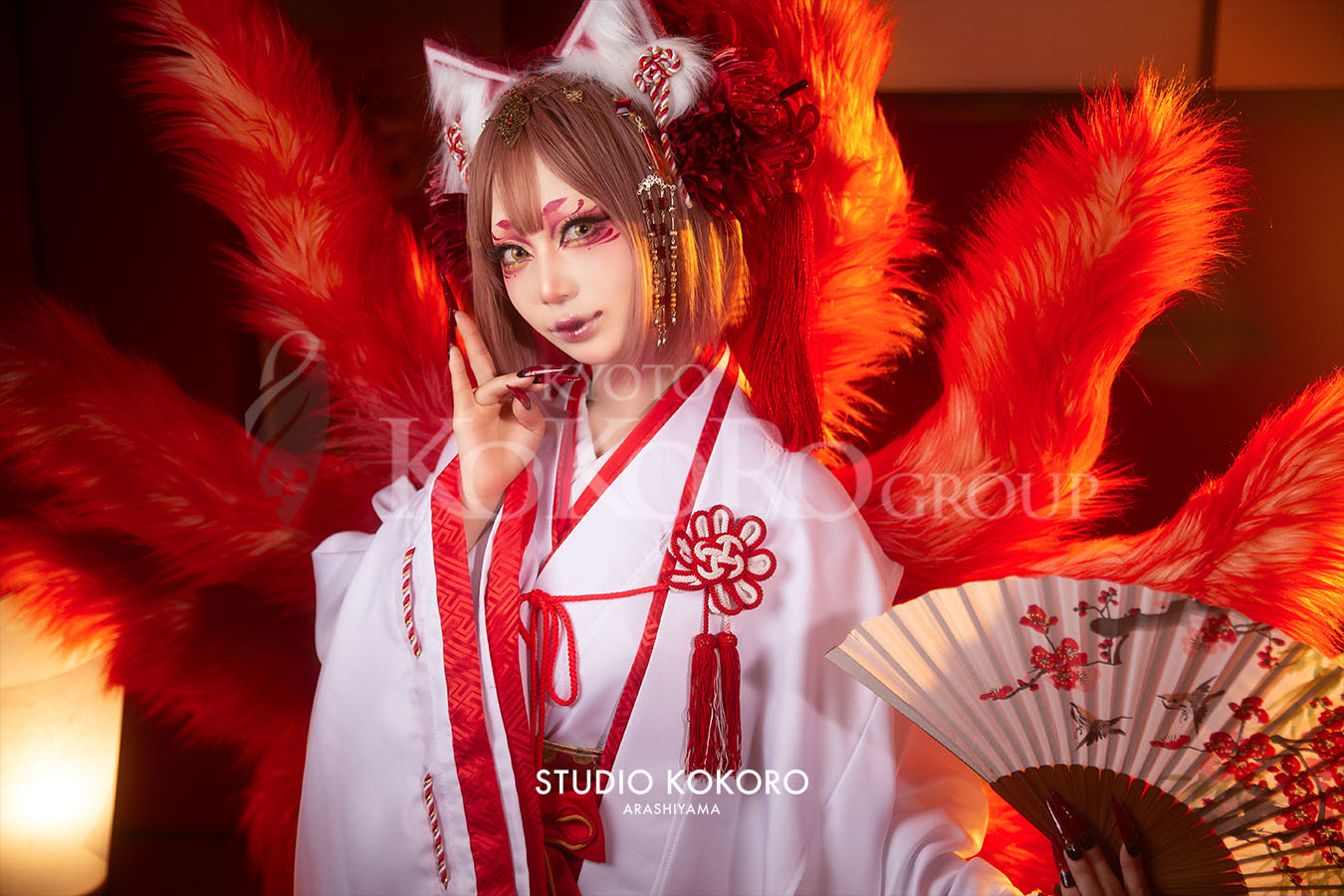妖怪　コスプレ撮影　嵐山