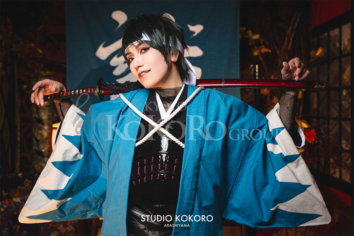 新選組　コスプレ　嵐山