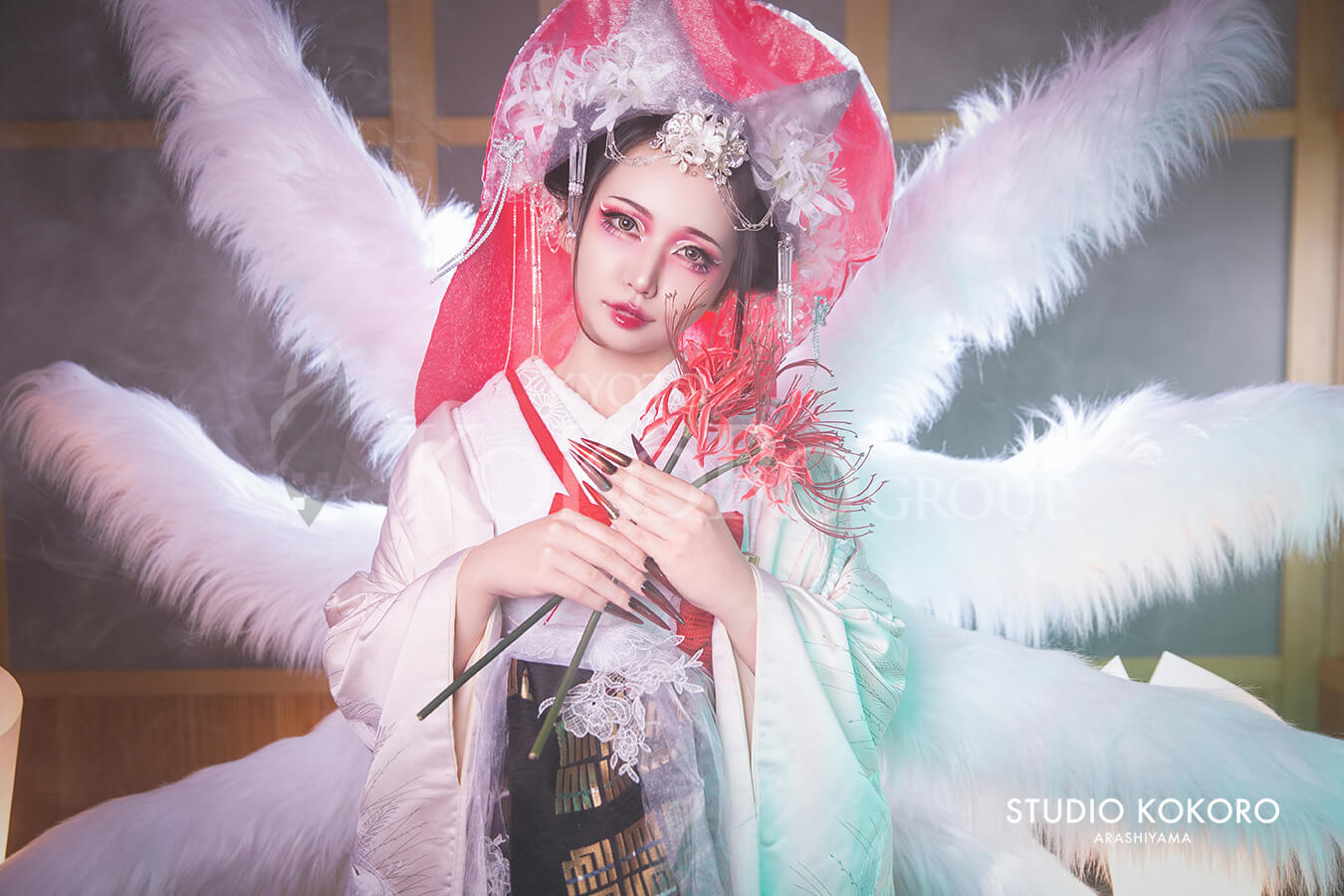 京都着物 妖怪 コスプレ