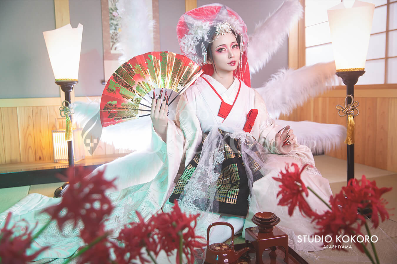 京都着物 妖怪 コスプレ