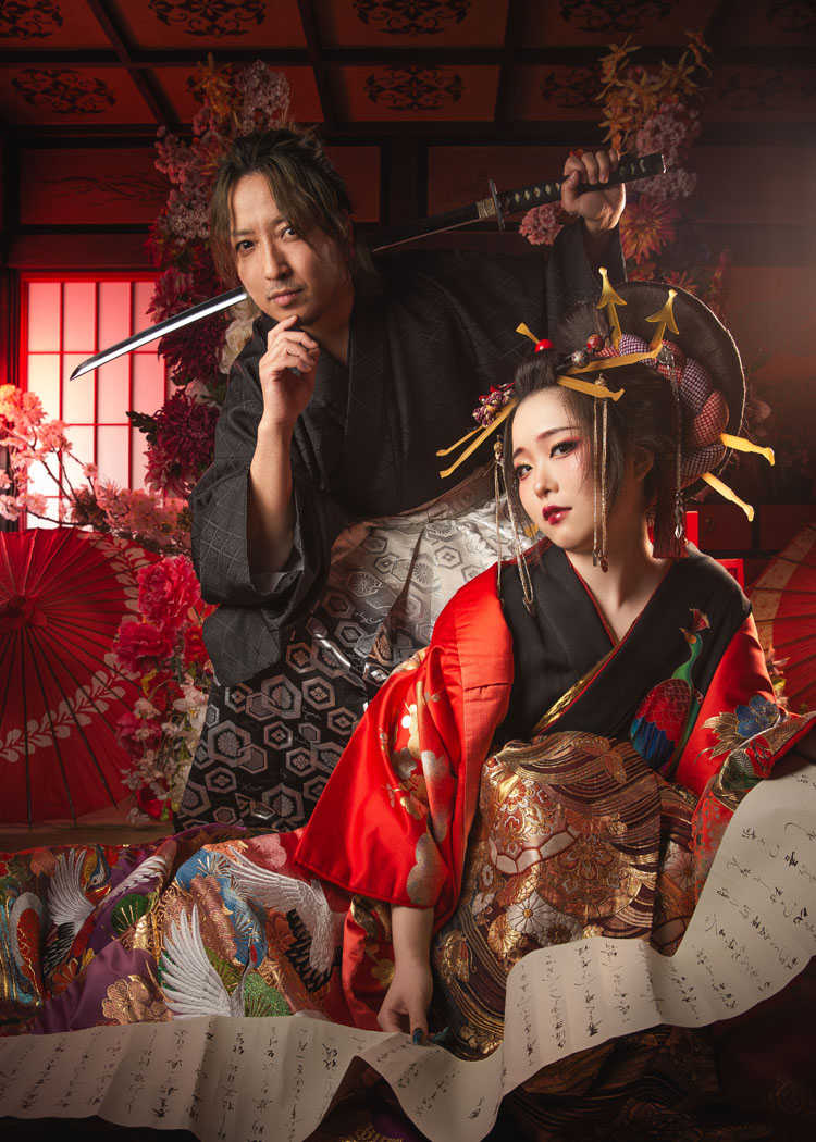 花魁体験　カップル