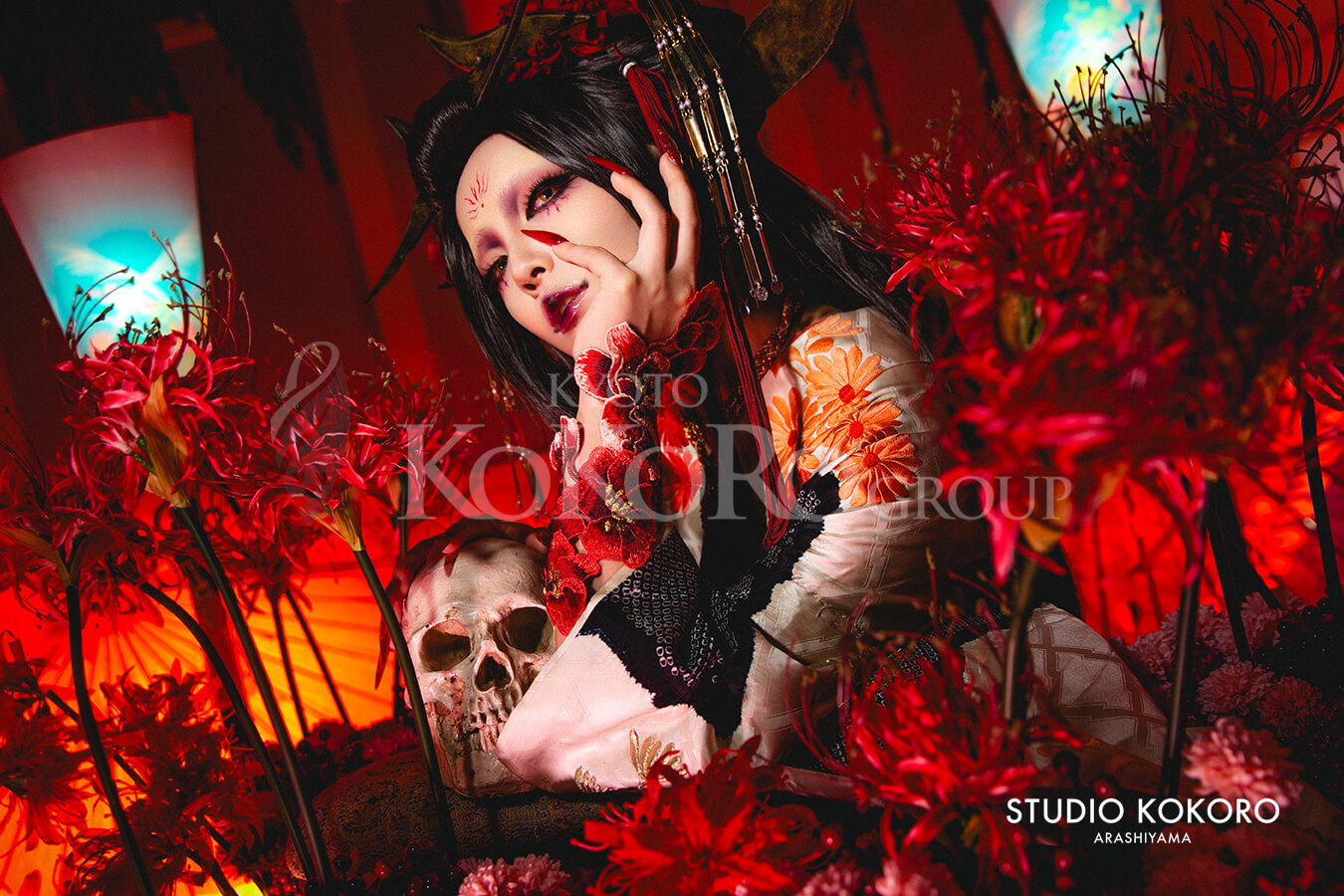 京都着物 妖怪 コスプレ