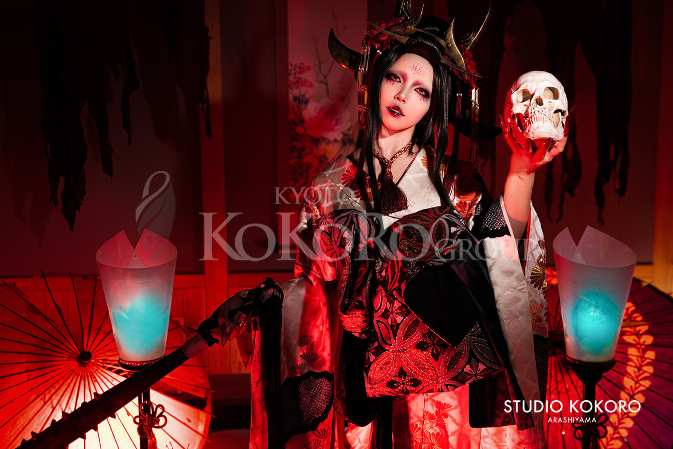 京都着物 妖怪 コスプレ