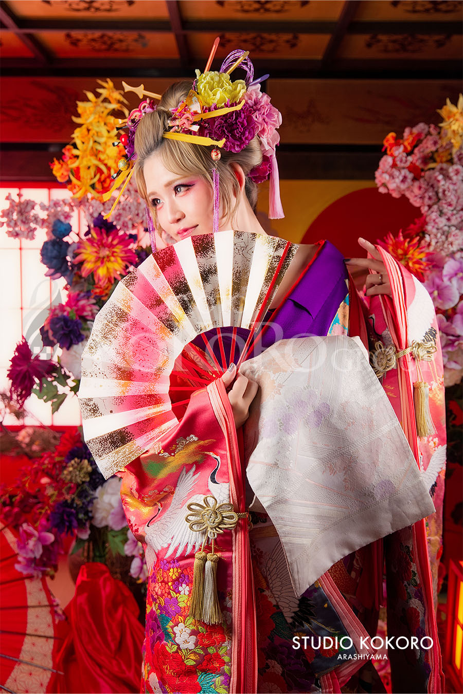 花魁体験の作例