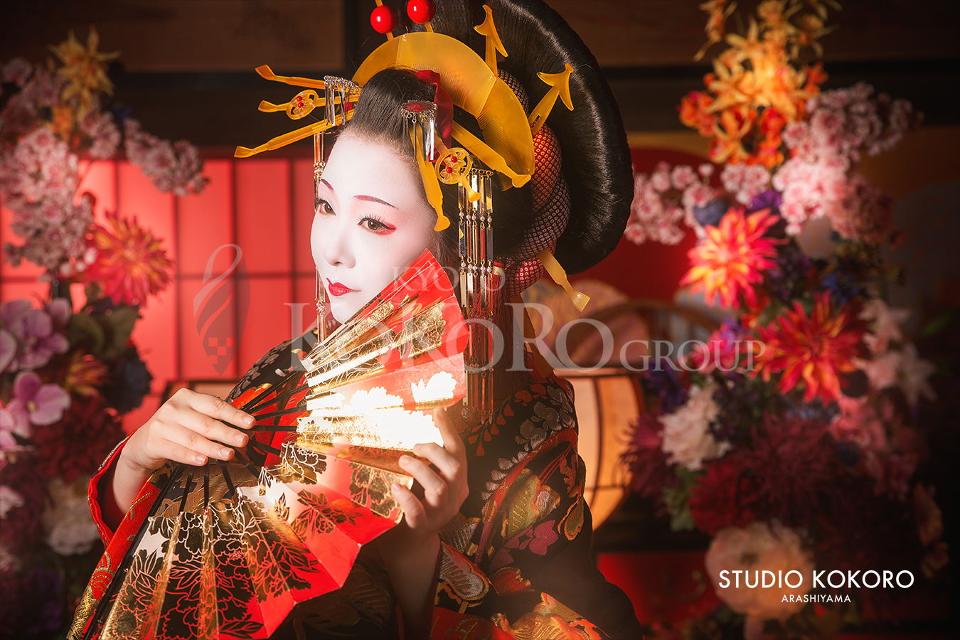 花魁体験の作例