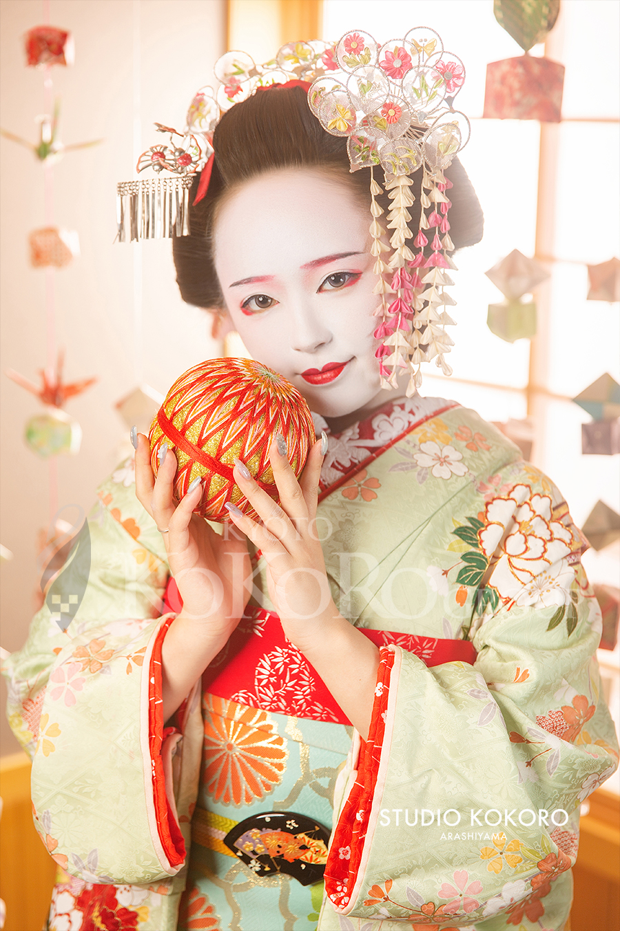 舞妓体験の作例