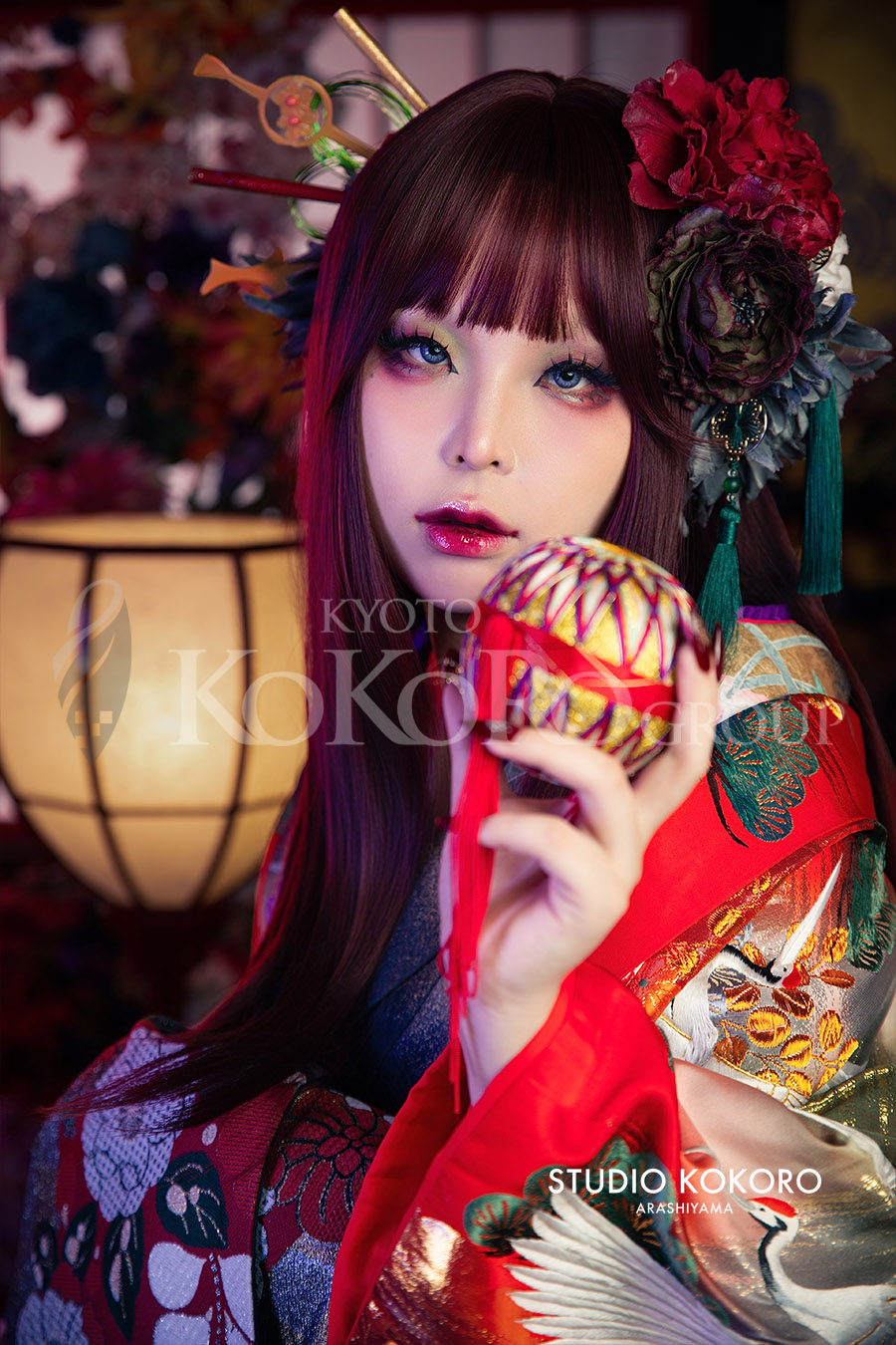 花魁体験の作例